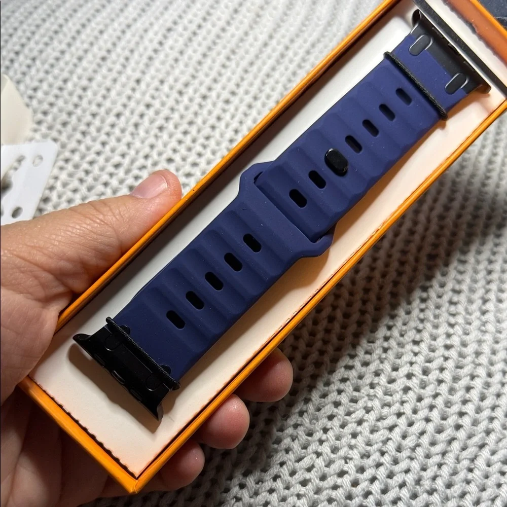 Navy Blue Applewatch Band 49mm